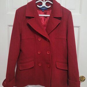 Mackintosh New England Wool Jacket | Red | Medium